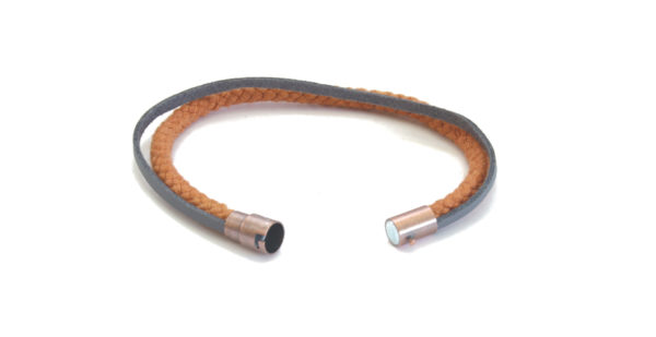 rope & leather bracelet