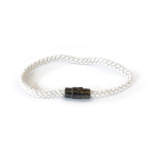 white rope bracelet