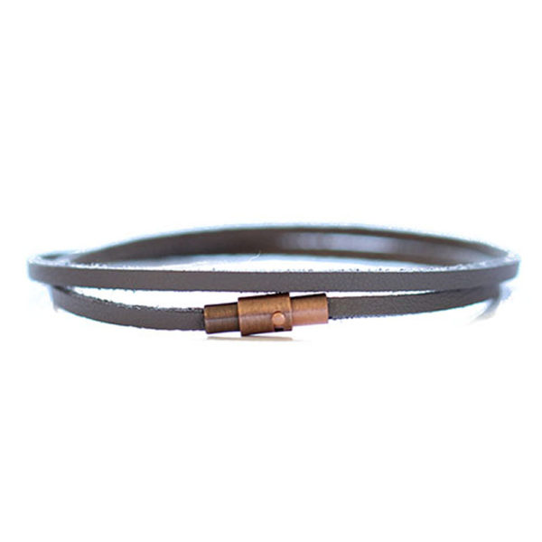 thin leather wrap bracelet