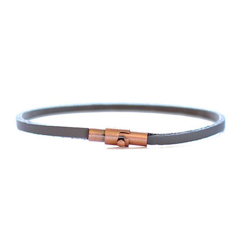 Nautical Thin Leather Bracelet | Bonaire | Chains by LaurenChains by Lauren