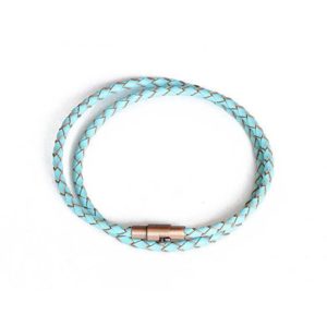 Thin Turquoise Double Wrap Bracelet